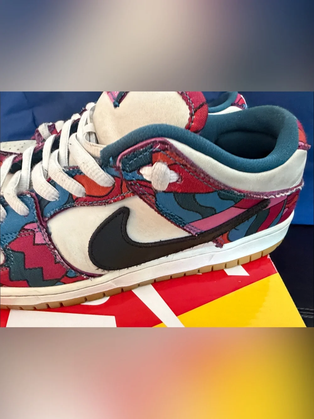 SB Dunk Low Parra Size 10